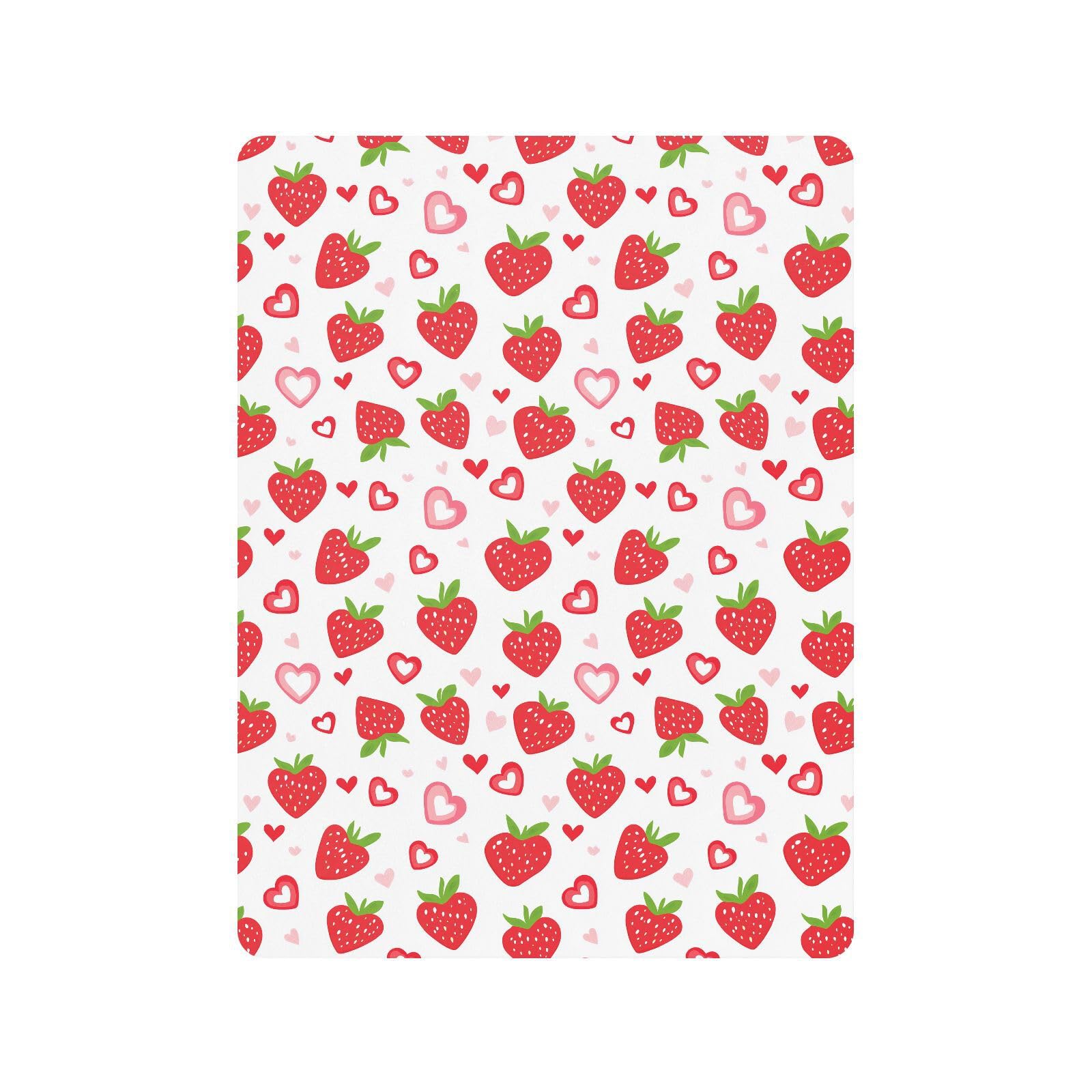 Sábanas de algodón para cuna para bebés, niños y niñas, ultrasuaves, estilo campestre, San Valentín, para decoración de guardería, 1 paquete de sabanas para 52 x 28 pulgadas
