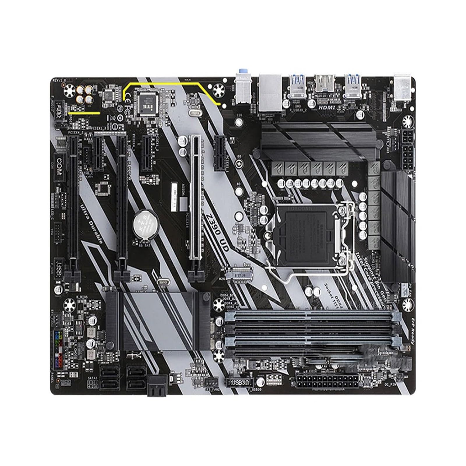 Placa Bases Placa Base Fit For Z390 UD LGA 1151 Z390, Placa Base de Escritorio M.2 Nvme for 8.ª y 9.ª generación