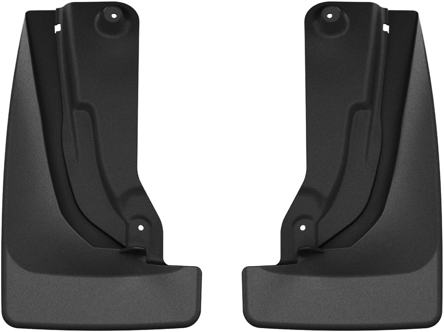 WeatherTech Custom No Drill Splash Guard MudFlaps for BMW X5 50i, X5 50e, X5 40i - Rear Pair (120201), Black