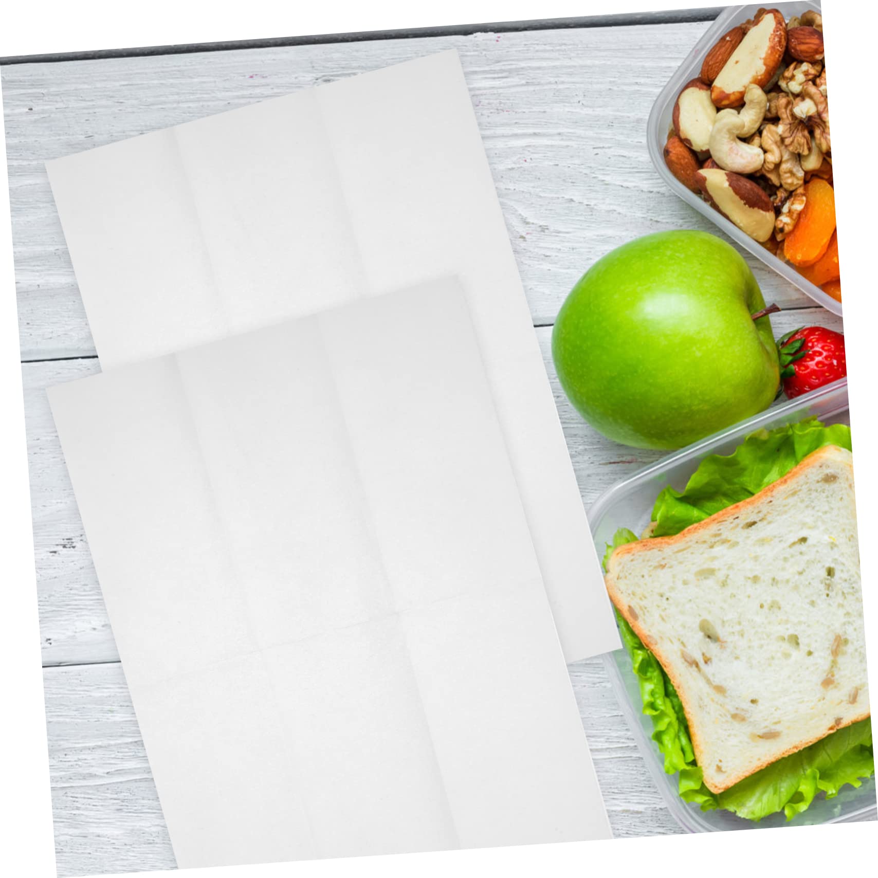 Beavorty 100 Servilletas Desechables de Pulp de Madera, Ligeras y Fáciles de Romper para Bodas y Fiestas de Verano