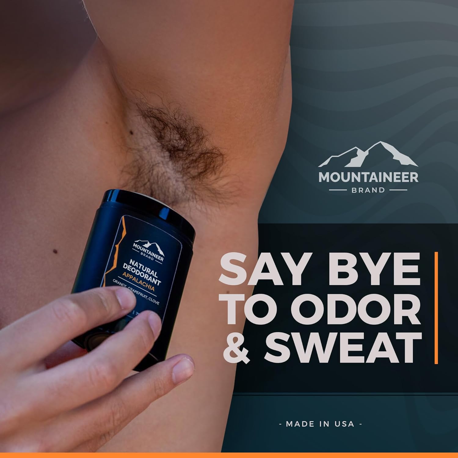 Mountaineer Brand Natural Deodorant for Men | Aluminium Free | Made in West Virginia | Scents Inspired by Nature | Organic & Non Toxic | Odor & Sweat Control | 2.65 oz (Mountain Fresh) - Image 4