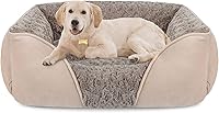 Vista 23 de INVENHO Cama extragrande para perros grandes, medianos y pequeños, rectangular, lavable, ortopédica, suave y relajante, duradera para mascotas