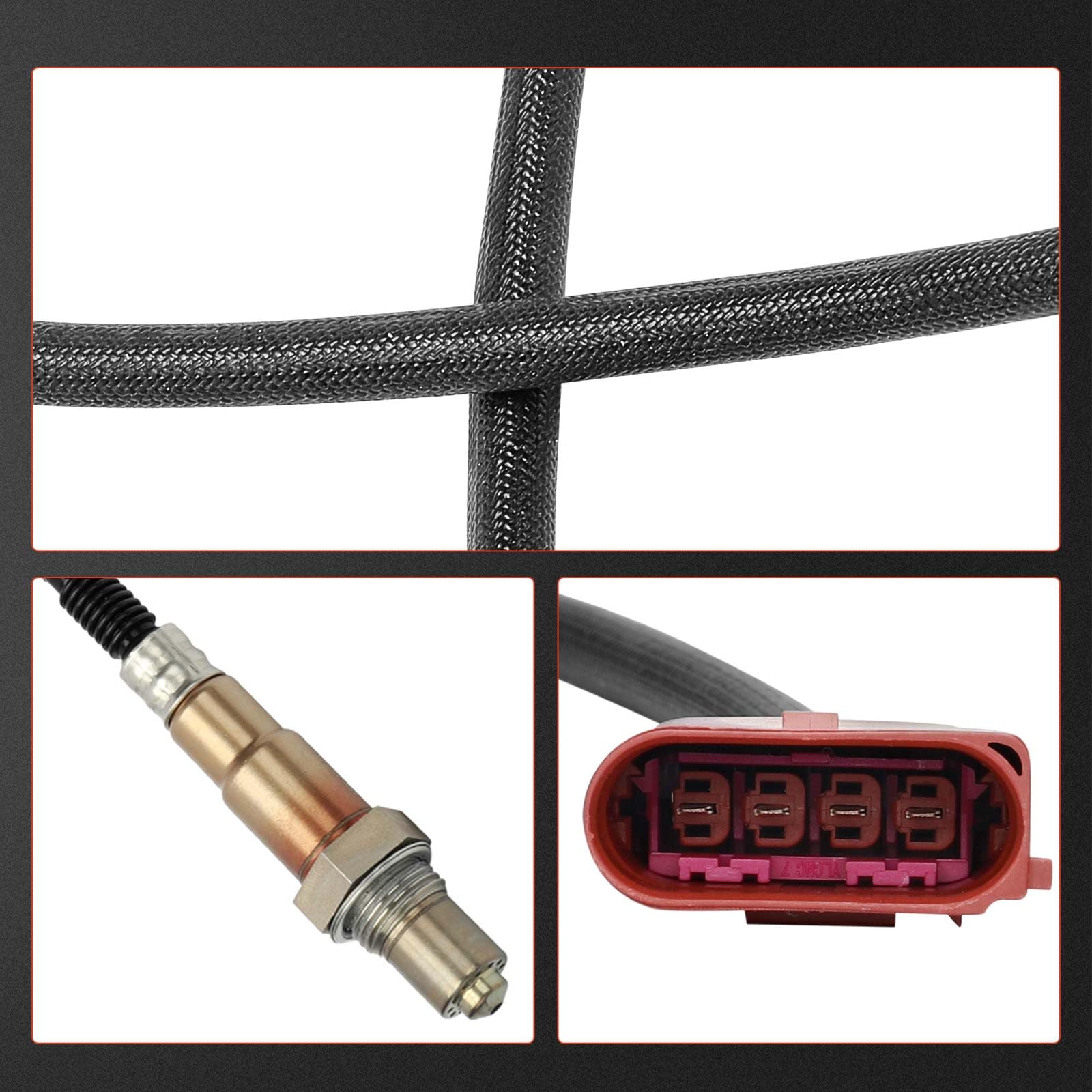 Frankberg sonde de diagnostic Lambda 06A906262BL | Compatible avec: Golf IV Variant 1J5, B.o.r.a 1J2, A8 4E2 4E8, P.a.s.s.a.t Variant 3B6, P.a.s.s.a.t 3B3