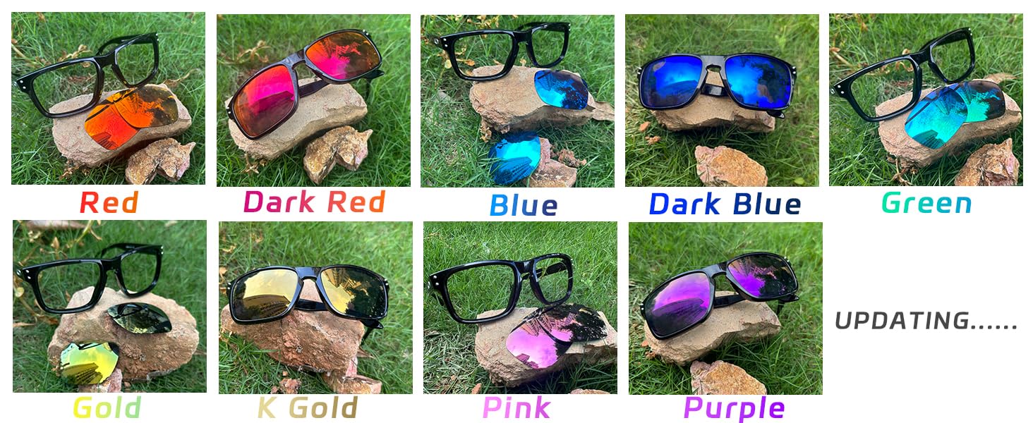 Polarized Replacement Lens fit Oakley Frogskins OO9013/Asain Fit(AF) OO9245 Sunglass-Anti-Scratch|Impact-Resistant|Perfectly Fit