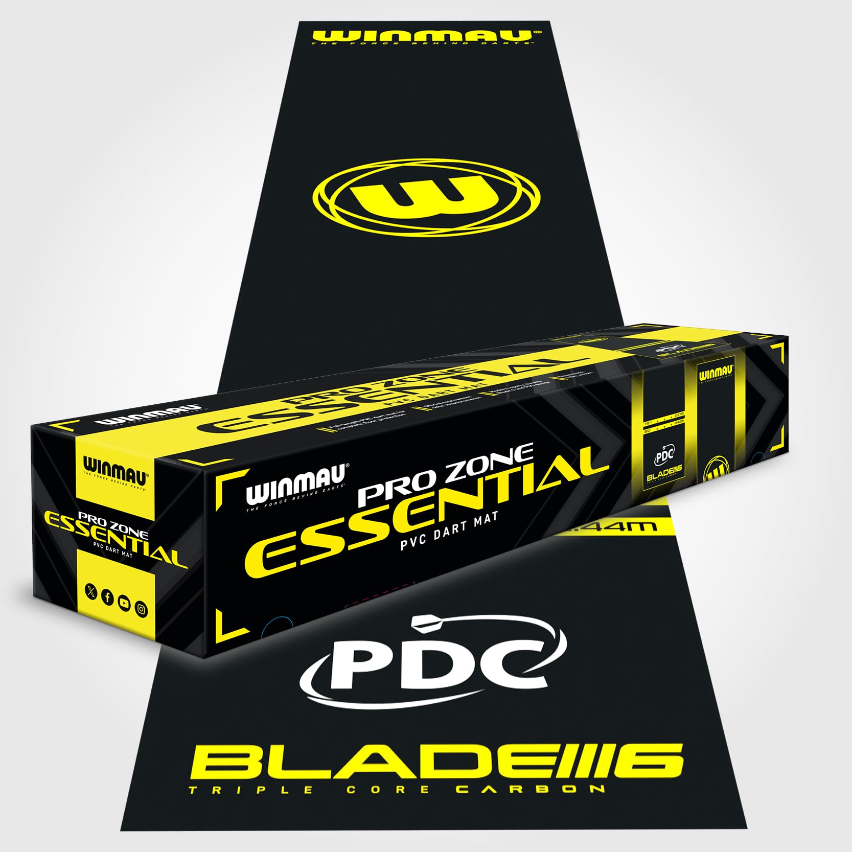 Winmau Pro Zone Essential PVC Dart Mat