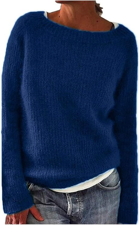 Pullover In Maglia Sottile Con Collo Rotondo 100% Lana · Granata, Marrone Toffee, Moca · Maglie | Massimo Dutti - Foto 10