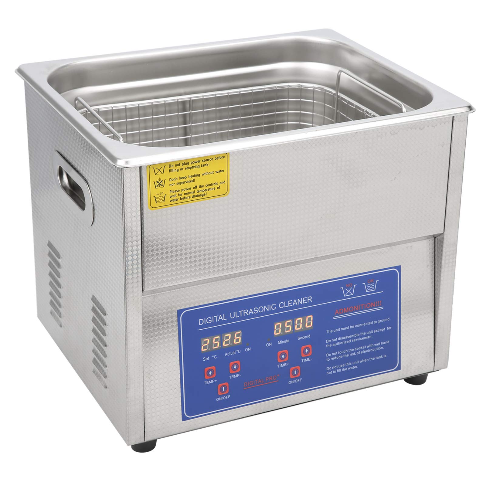 Buy Ultrasonic Cleaner, 10L Digital Display Ultrasound Cleaning Machine