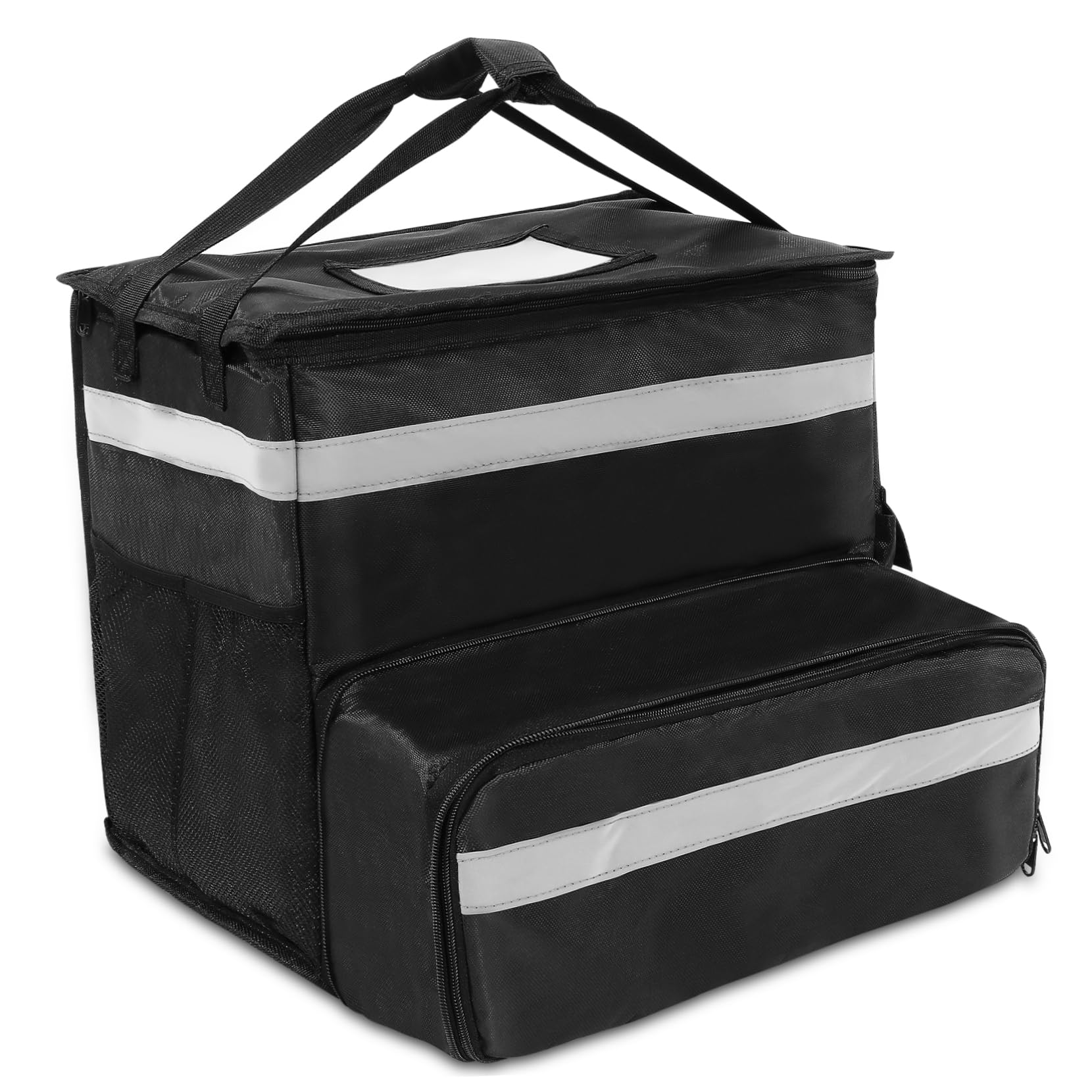 NAMOARLY Hot Food Carrier Backpack Insulated Travel Cooler Bag for Pizza Jumbo Insulation