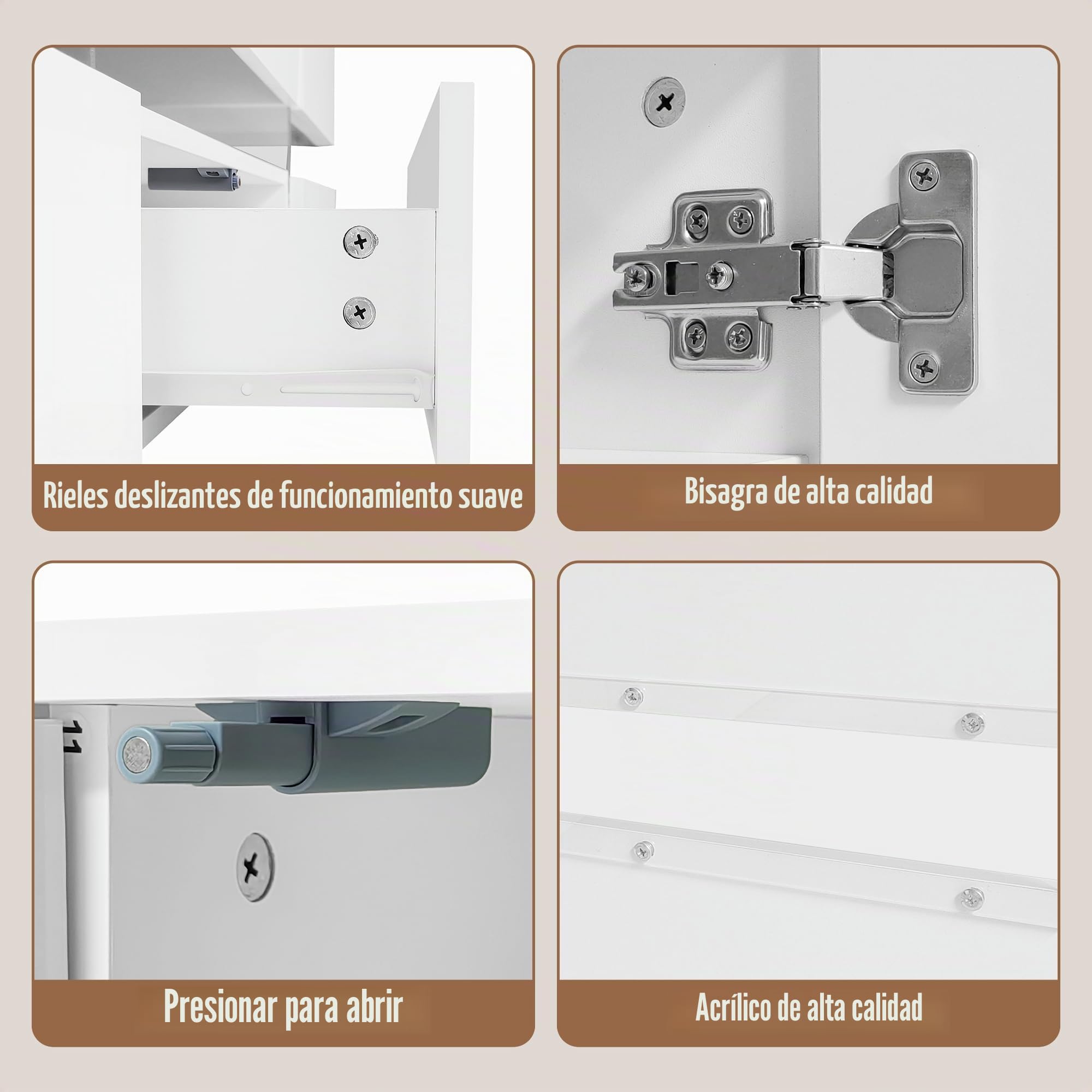 Mueble moderno para TV de alto brillo, 160 x 39 x 45 cm, con iluminación LED, 2 puertas, 1 cajón, compartimento abierto, apto para televisores de 70 pulgadas, con inserto de cristal acrílico y