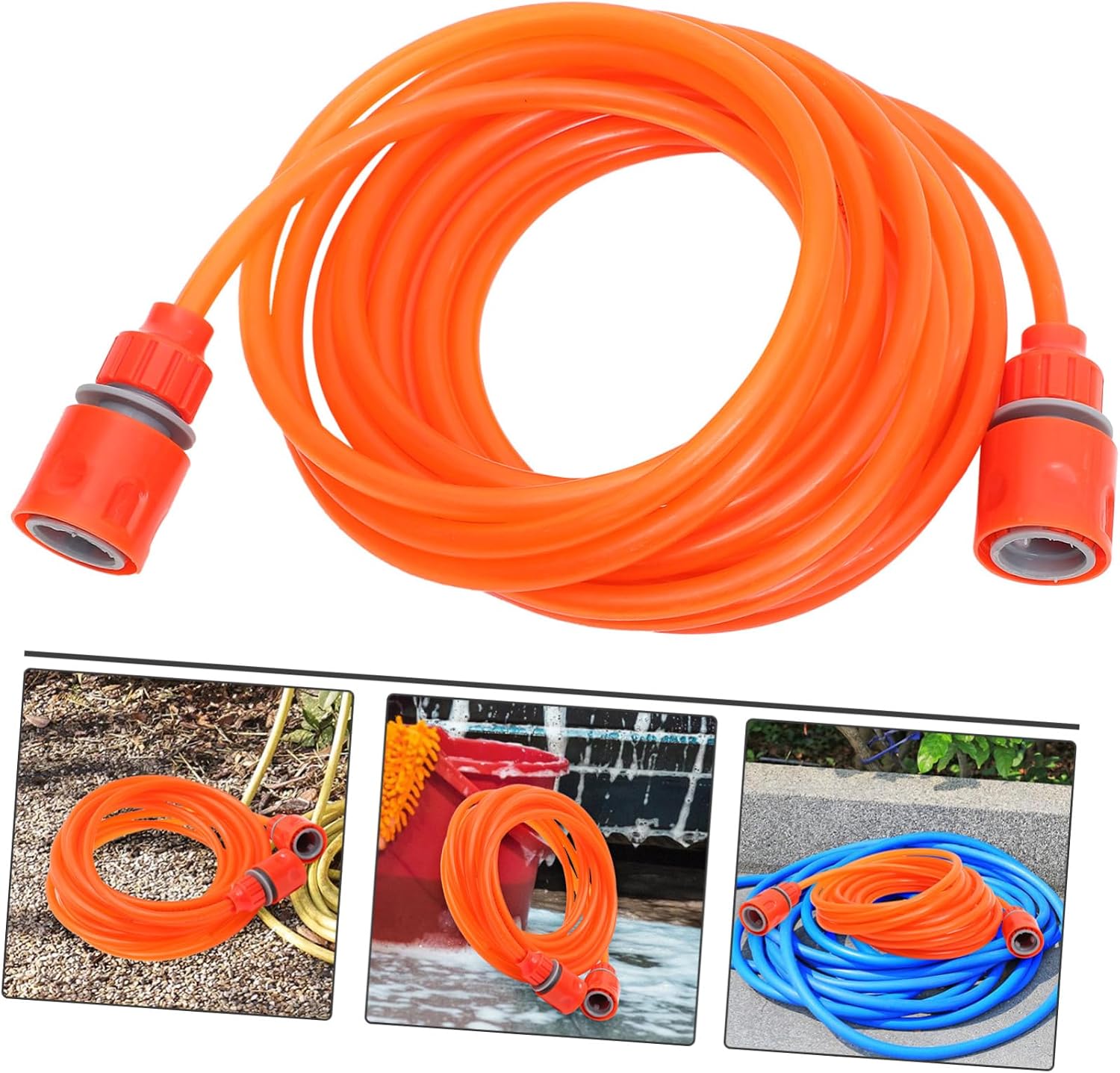 5 * 8 High Pressure Car Washer Hose Soft and Flexible Garden Water Hose Explosion-Proof for Seasons High-Performance Cleaning Tool