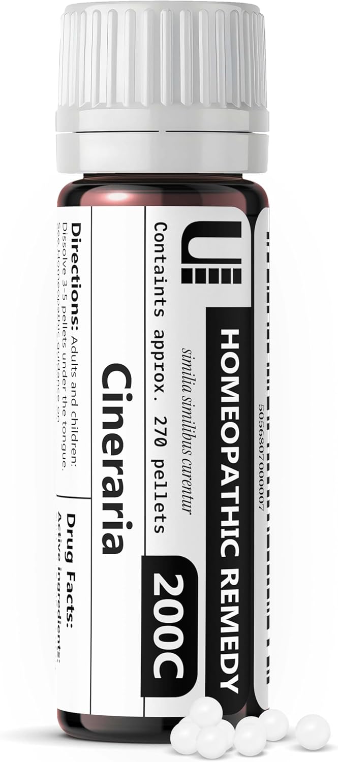 Cineraria (Senecio Cineraria) 200C Homeopathic Remedy, 270 Pellets