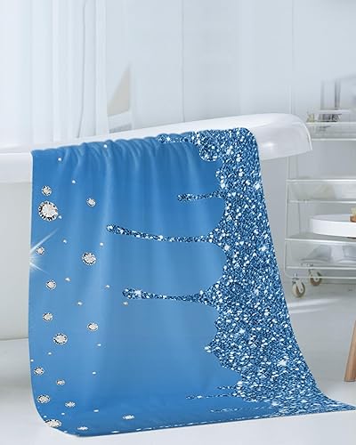 Miniatura 3 de LBHAUSE Juego de 3 toallas de baño de lujo, 1 toalla de baño, 1 toalla de mano, 1 toalla para baño, ducha, suave, absorbente, toalla de mano,