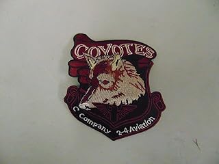 Patch Military Coyotes C Company 2-4 Aviation