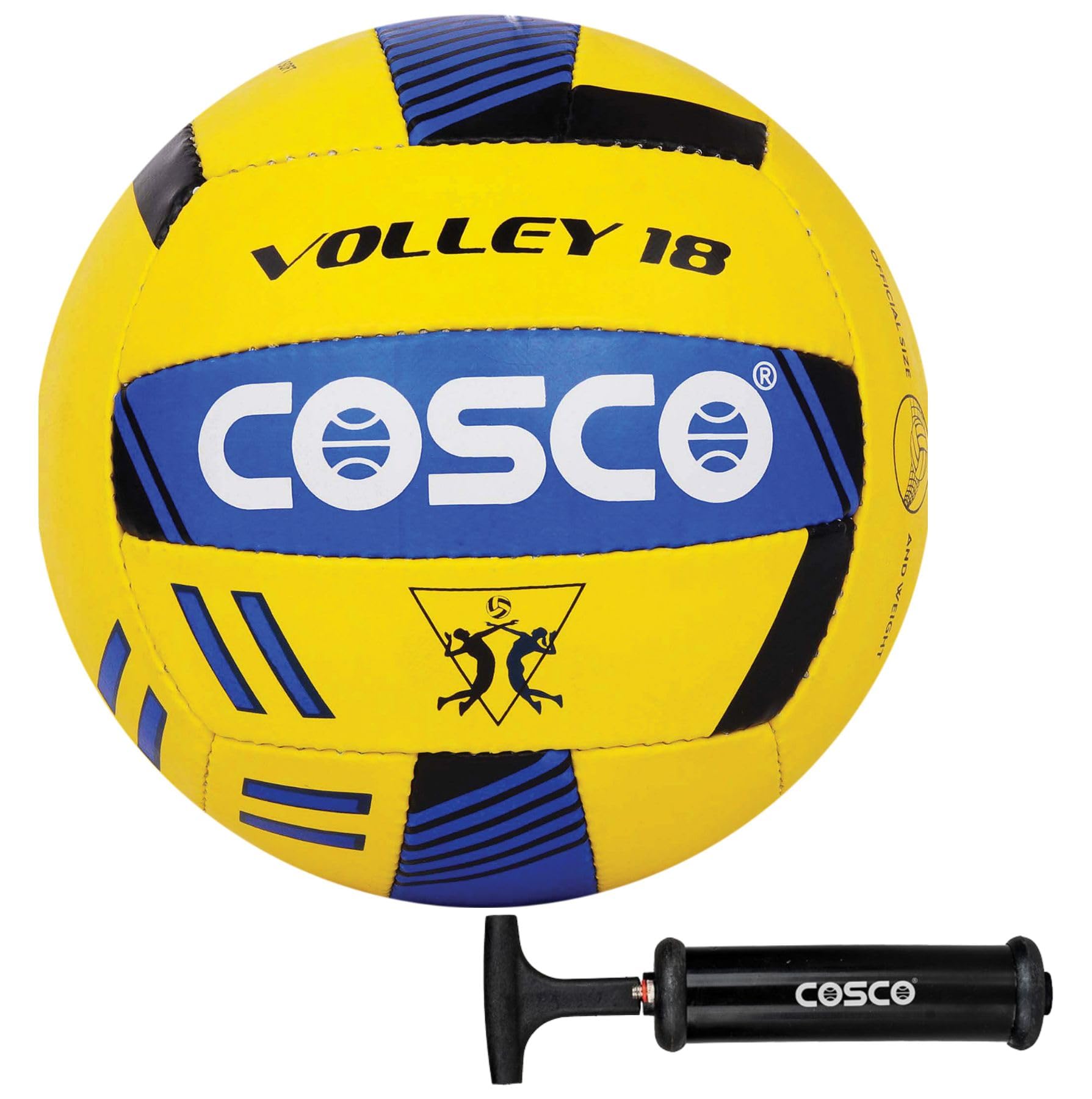 Cosco Volley 18 Volleyball with Hand Pump (B0DB5YGBH7) Amazon Price History, Amazon Price Tracker