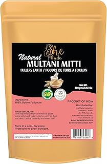 Multani Mitti Polvo natural para la cara | 10...