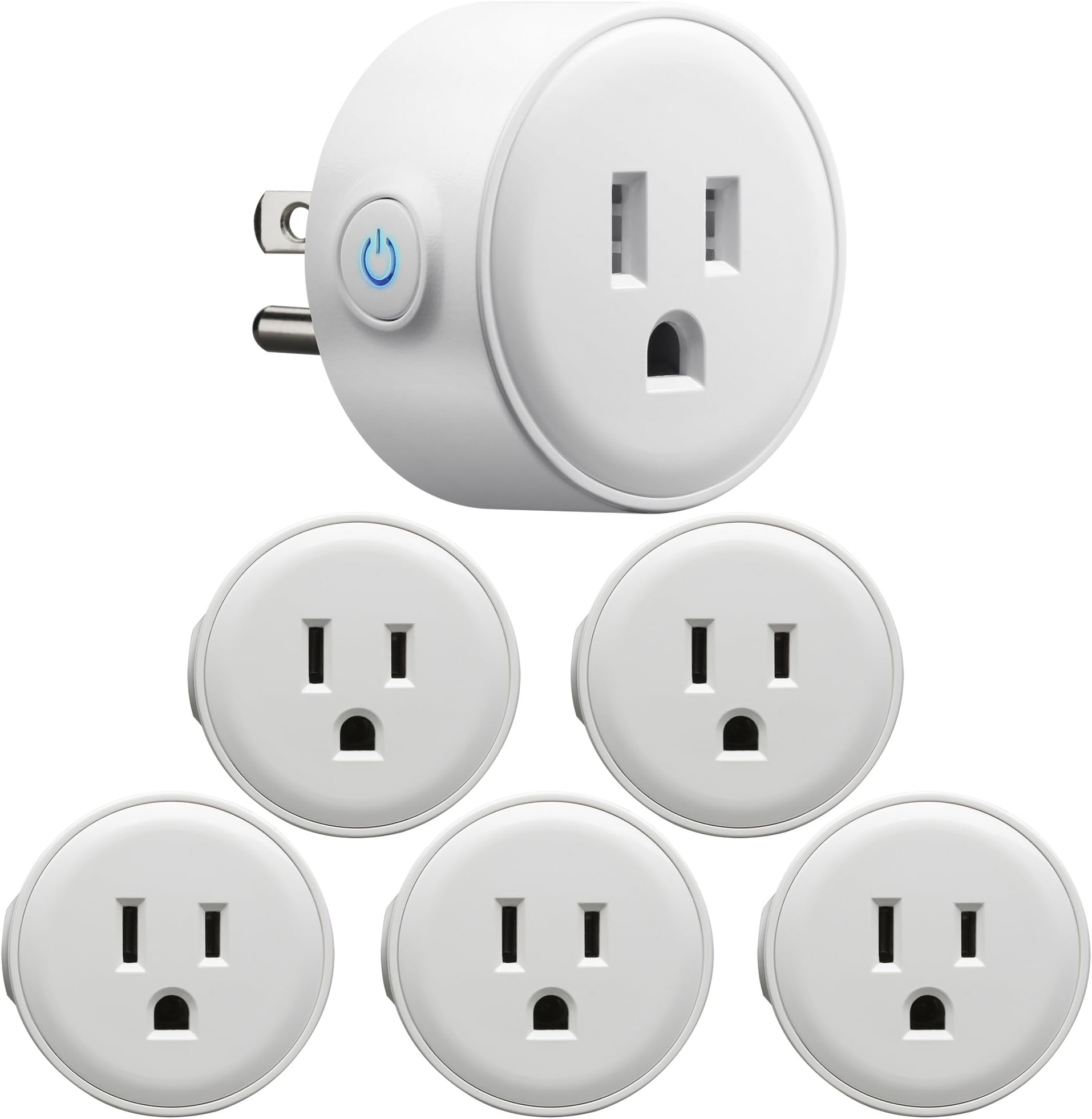 GMYLE Smart Plug Mini Work with Alexa (Pack of 6)