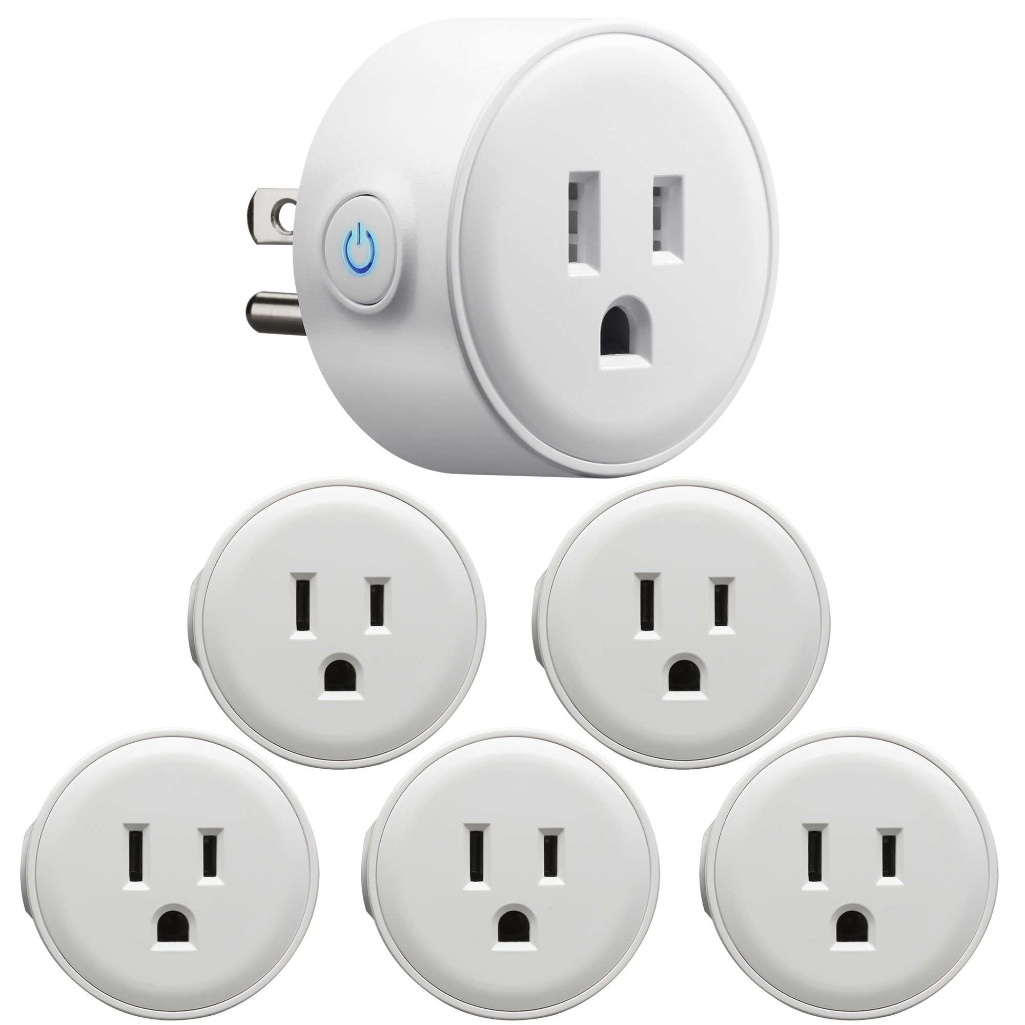 GMYLE Smart Plug Mini Work with Alexa (Pack of 6)