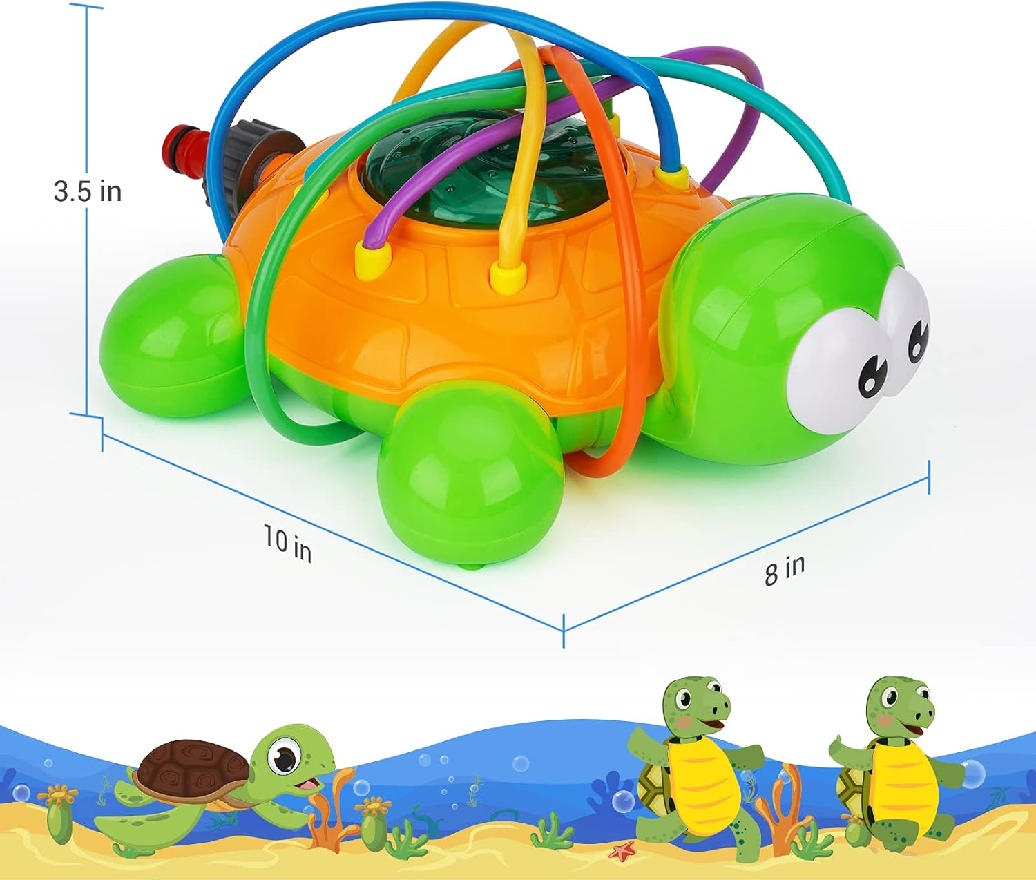 Kids Sprinklers for Yard,Water Sprinklers For Kids Outdoor Play Backyard,Water Toys for Toddlers Kids 1-3 4-8 8-12,Boy Girl Children Sprinklers for Water Games Summer Fun Play Outside Activities Lawn : Toys & Games