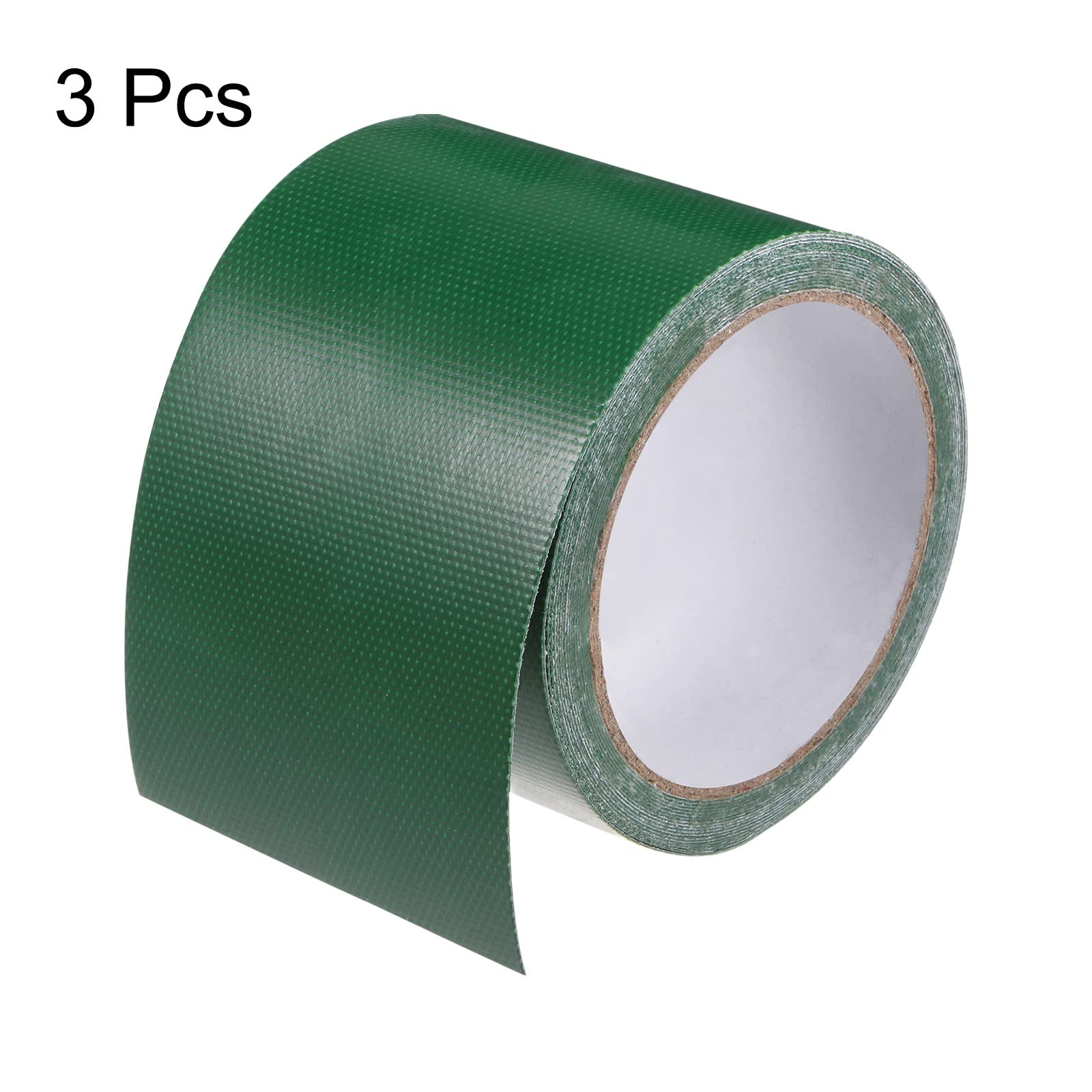 Klebeband, Planen-Reparaturband, Zelt-Reparaturband, 3 Stück, 3,15 Zoll x 14,6 Fuß, universelles wasserdichtes Markisentuch-Reparaturband for Bastelarbeiten, Heimwerker, Outdoor-Zelt, dunkelgrün