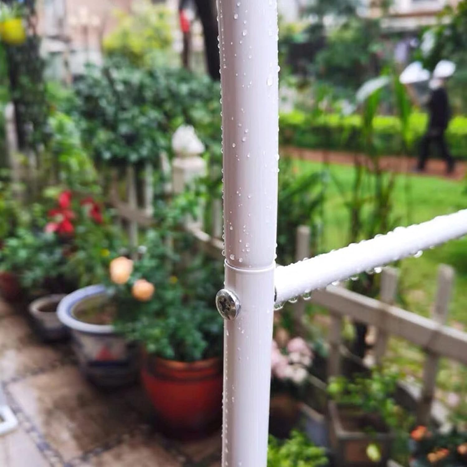 Metal Garden Arch,Rose Arch,Arbor Archway,for Climbing Plants,Pergola for Indoor/Outdoor,Wedding Arch,Climbing Aid,Trellis,Weatherproof,Garden Backyard Decoration Outdoors,Black,White,Dark Green