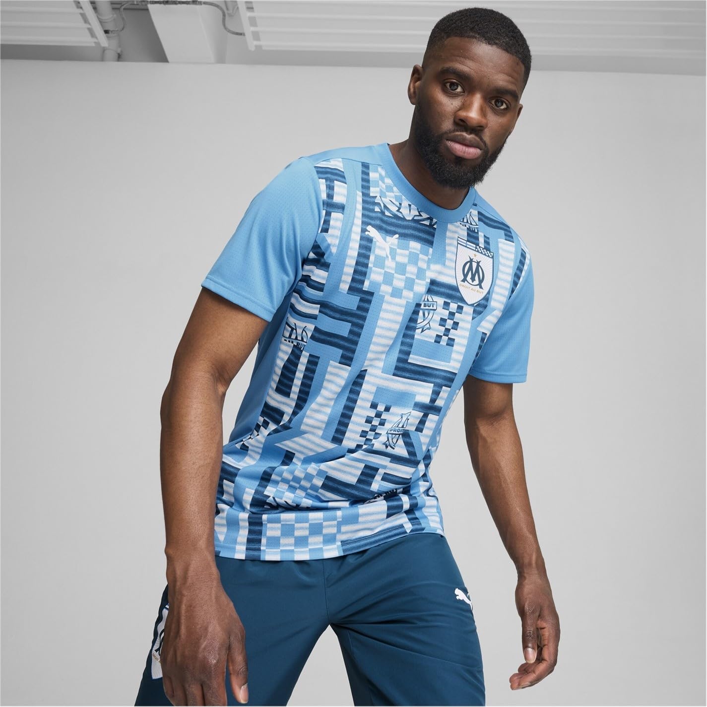 Puma Olympique De Marsella - Camiseta de tercera prepartición para hombre