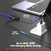 Adaptador Ethernet 1000Mbps para Chromecast con Google TV, adaptador USB C a Ethernet con puerto de carga de 100W, adaptador Ethernet a USB C para Chromecast Google TV [HD/4K], laptop, con más dispositivos de streaming TV Stick 3