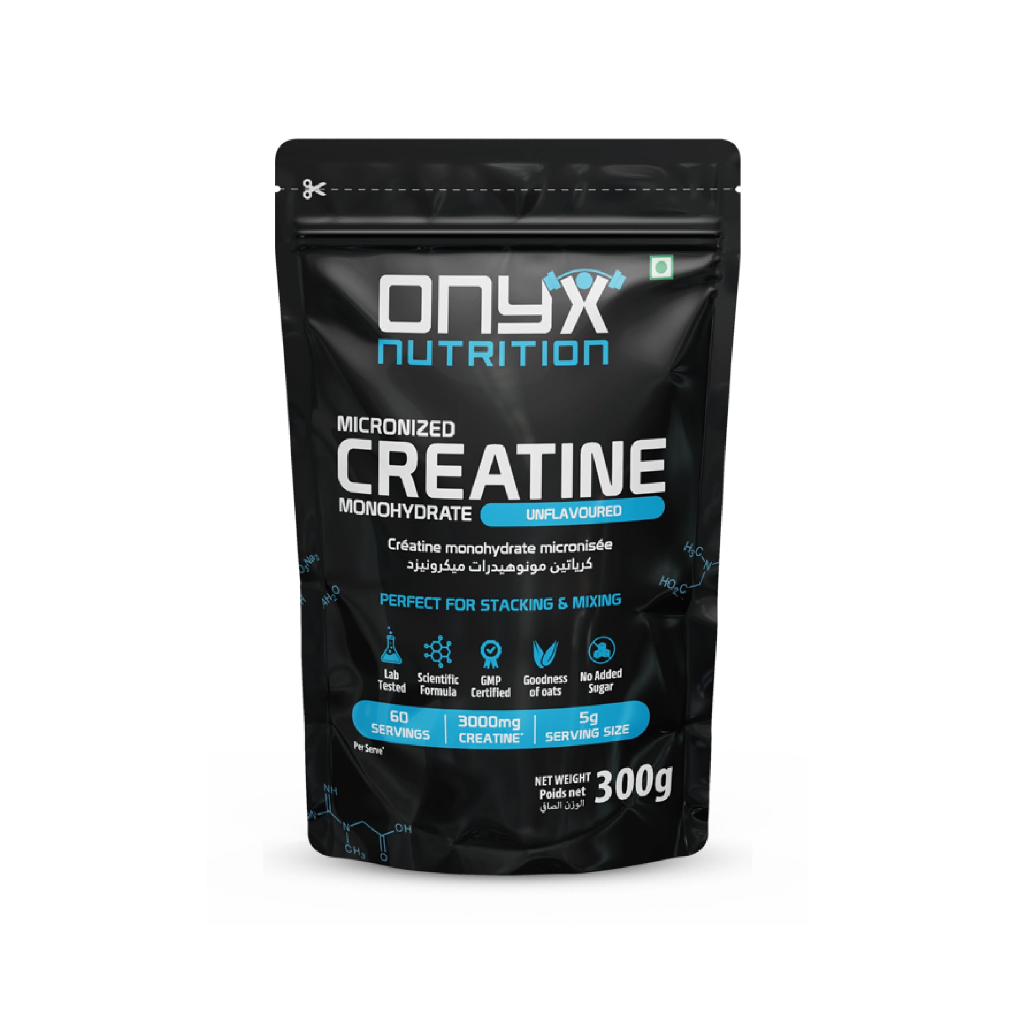 Micronized Creatine Monohydrate Unflavoured | Oat-Enhanced Absorption | Strength & Power-image-47