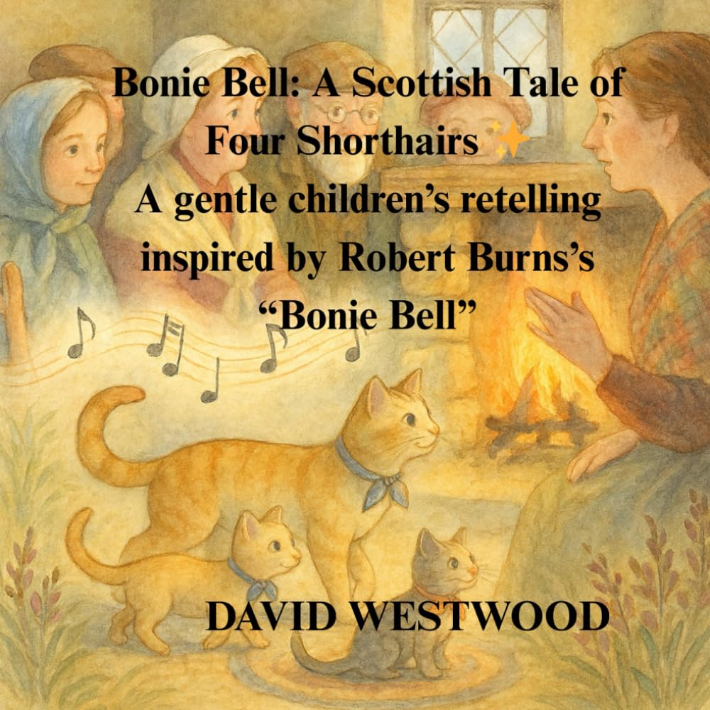 Bonie Bell: A Scottish Tale of Four Shorthairs A gentle children’s retelling inspired by Robert Burns’s “Bonie Bell” (Robert Burns for children)