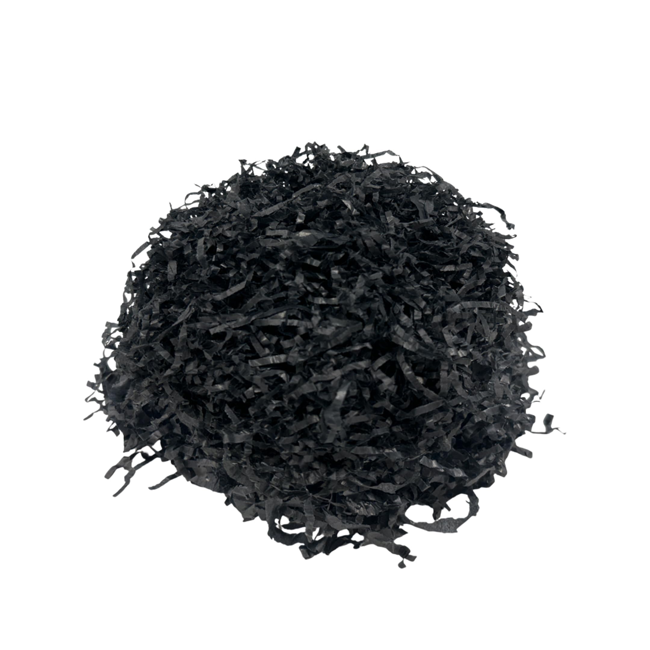 1kg Black Shredded Tissue Paper for Hampers, Soft to the Touch, Ideal Hamper Filling, Christmas, Baby Shower and Gift Packaging Filler