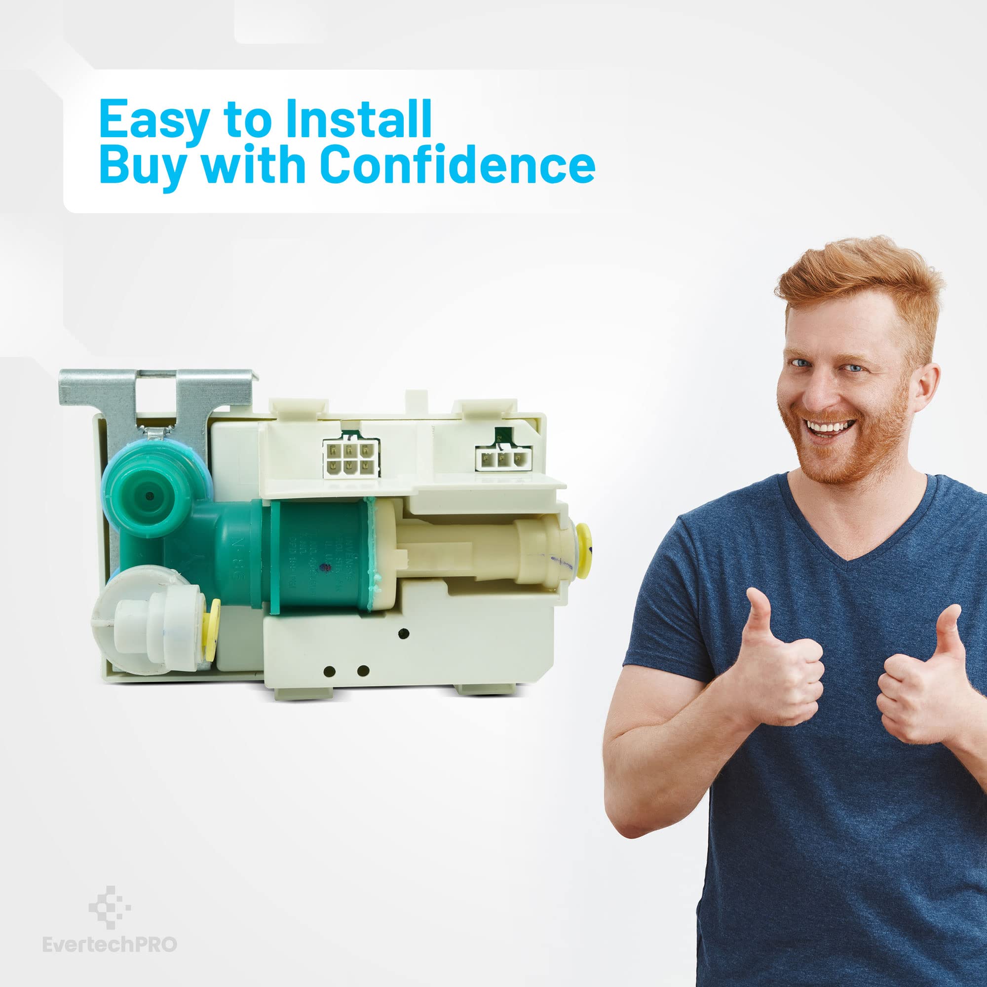 Amazon.com: EvertechPRO W10217917 Valve Replacement for Whirlpool 