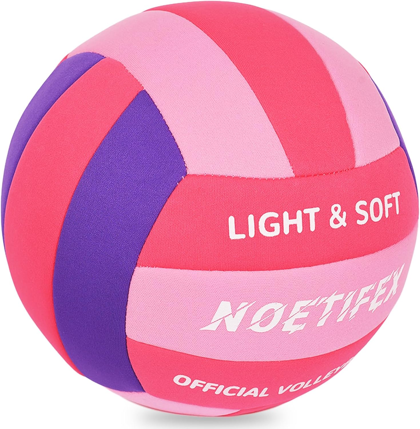 Soft Volleyball-Super Soft Fabric Light Volleyball for Indoor Practice Safe and Quiet Kids Youth Beginners House Yard Training Practice Games(Deflated) - Image 9
