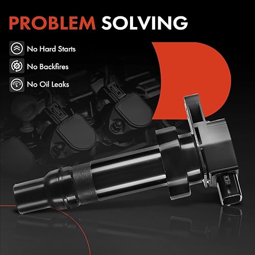 Miniatura 7 de A-Premium Paquete de 4 bobinas de encendido compatibles con Kia Soul 2010 2011 L4 1.6L 27301-2B010