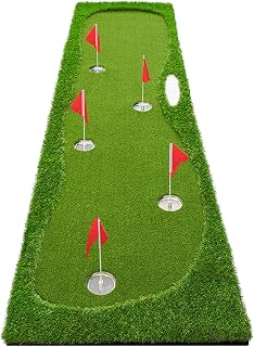 BYBDOG Golf Hitting Mat Golf Training Mat Golf training pads can instantly display the swing path and correct it during grip or swing