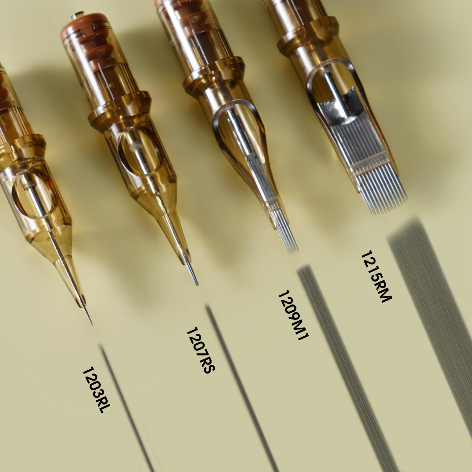 Ambition Premium #10 Bugpin 7RM Disposable Tattoo Needles Cartridges Supply 7 Curved Magnum 20Pcs for Professionals and Beginners Tattoo Artists