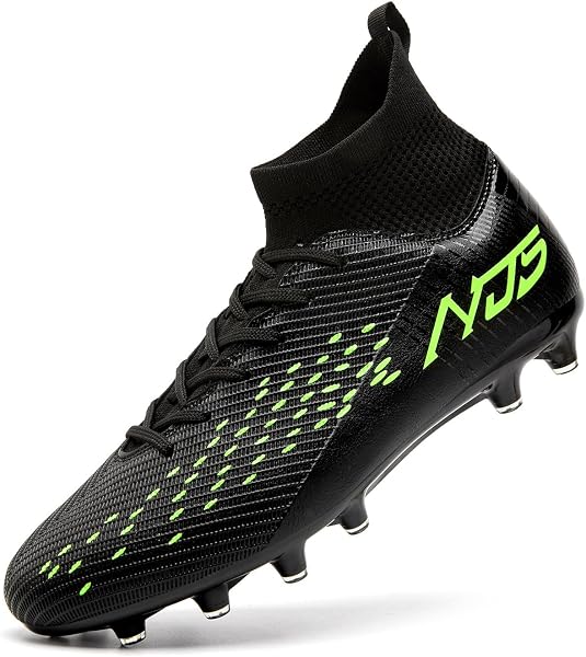 Men's Cleats Football Boots Soccer Shoes High Top Training Football Shoes for Professional Sport Outdoor Sneaker - 1