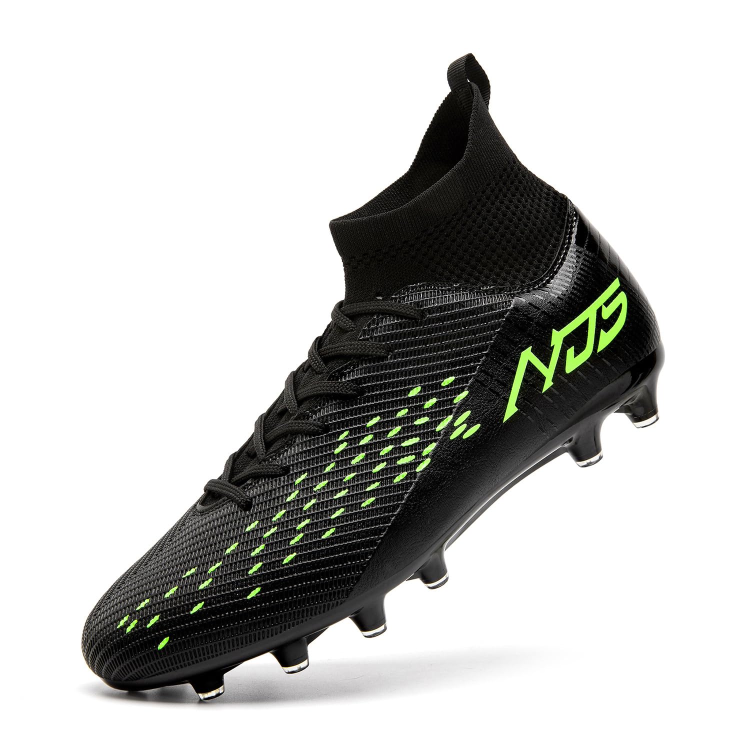 Men's Cleats Football Boots Soccer Shoes High Top Training Football Shoes for Professional Sport Outdoor Sneaker