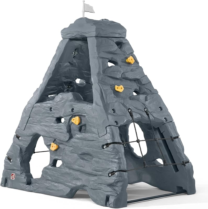 Skyward Summit for Kids, Climbing Wall Playset for Toddlers, Ages 4 –8 Years Old, Easy to Assemble Kids Outdoor Playground for Backyard