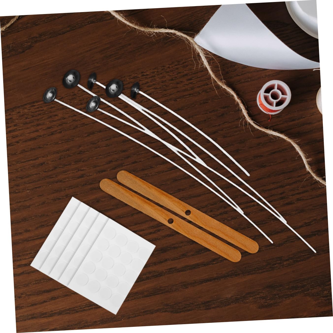 LIGHTAOTAO DIY Candle Kit with Wick Holders and Centering Tool for Family