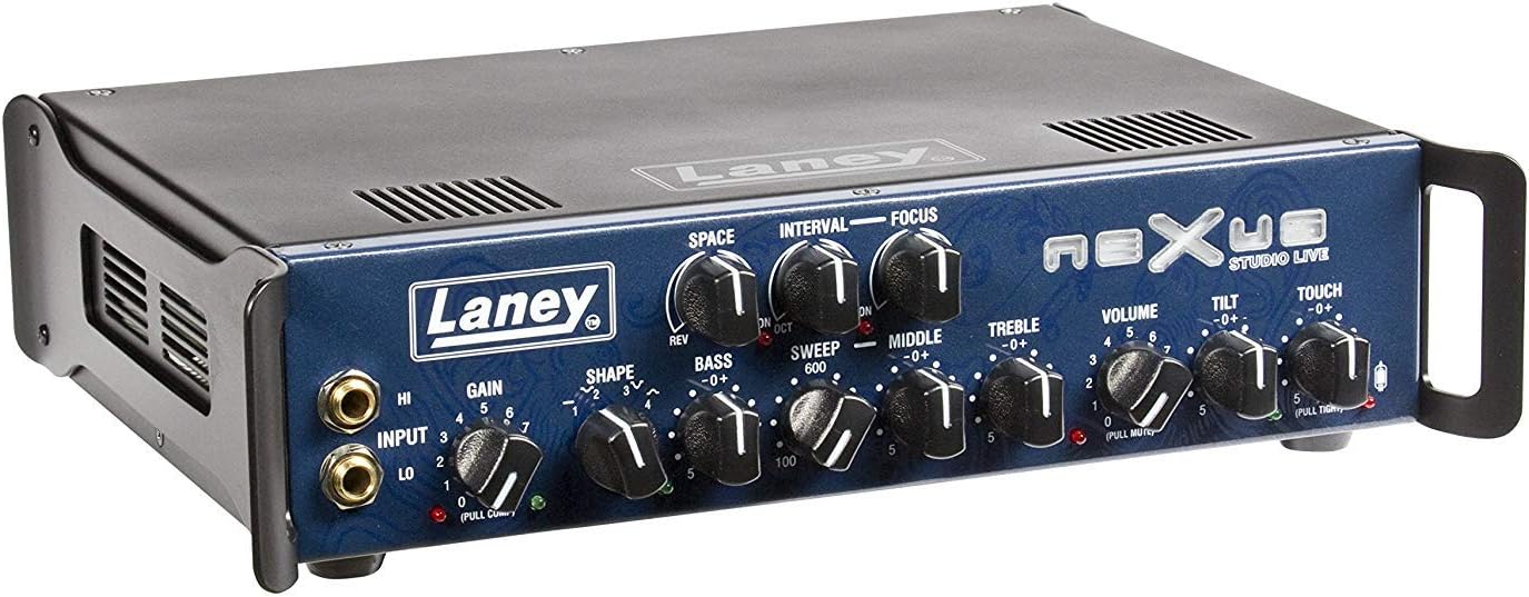 Laney NEXUS Series NEXUSSLS Hybrid Tube Bass Guitar Amp Head 500W