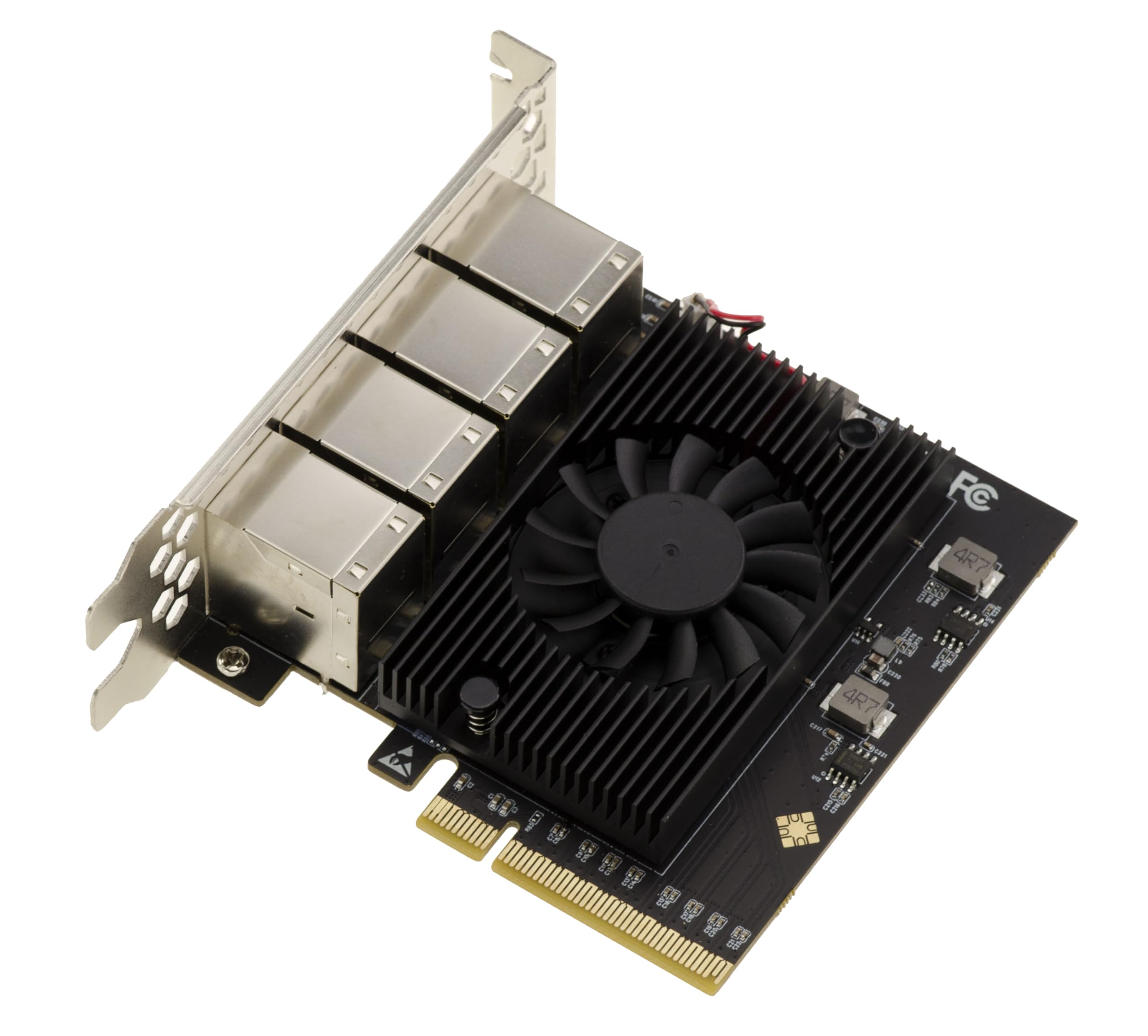 KALEA-INFORMATIQUE Scheda controller di rete PCIe 8 porte RJ45 Gigabit LAN Ethernet 10 100 1000 Mbps 1G con chipset REALTEK RTL8111H
