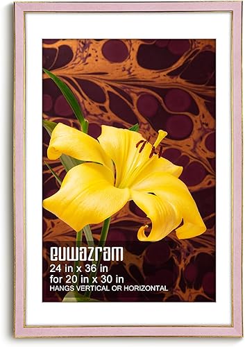 Miniatura 60 de Marco de gamuza de 10 x 13 pulgadas, marco individual, elegante marco verde de 10 x 13 pulgadas con paspartú para fotos de 8.5 x 11 pulgadas, para