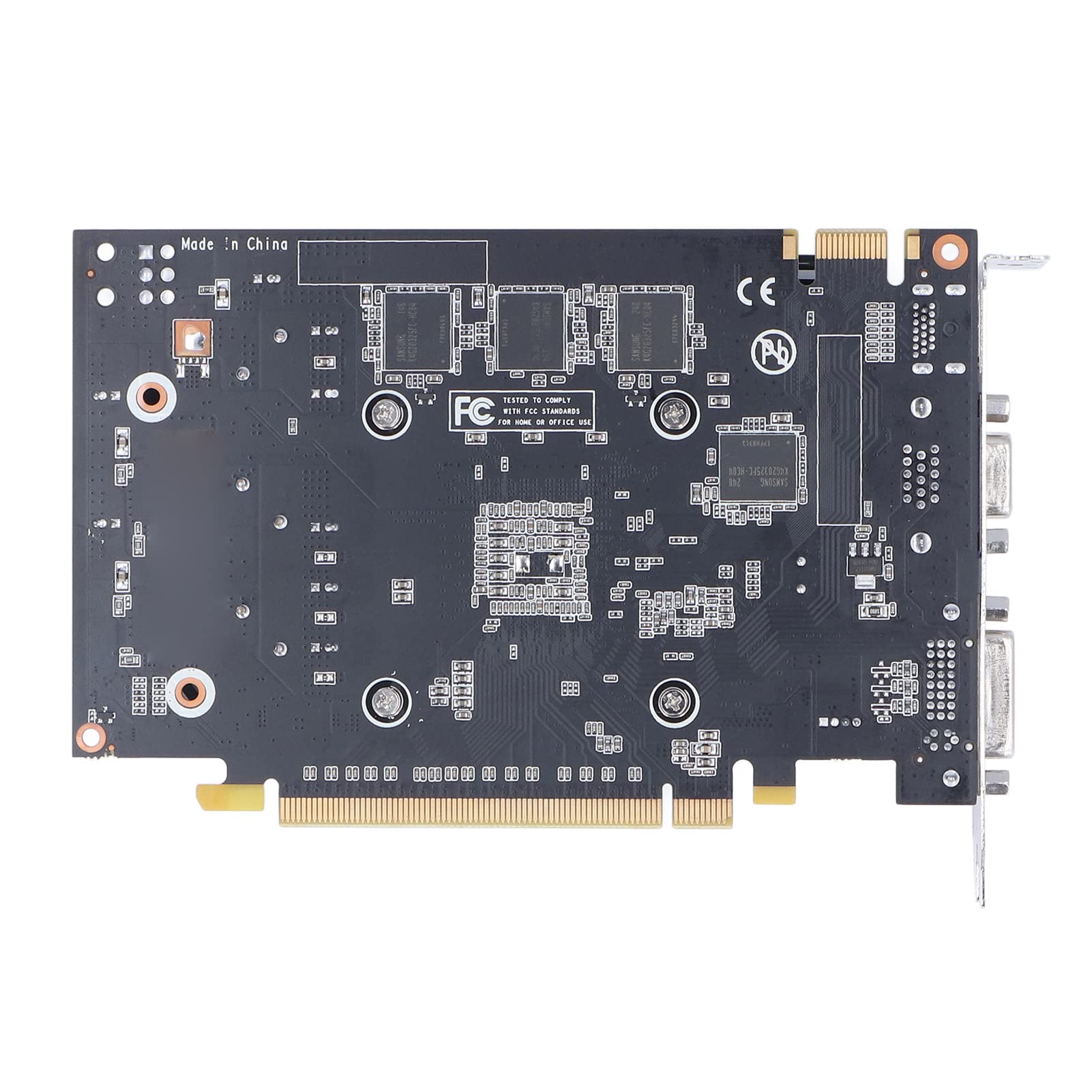 Bewinner Scheda Video GTX550TI 1,5 GB GDDR5 192 Bit, Doppia Ventola, Supporto 4K HDR, Per PC Desktop - 2