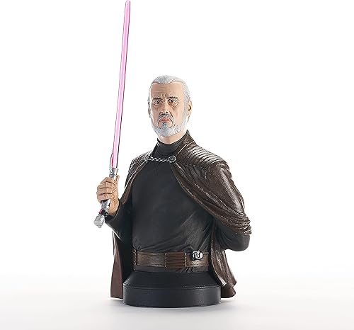 Miniatura 2 de Diamond Select Toys Star Wars: Revenge of The Sith: Count Dooku - Busto a escala 1:6, multicolor