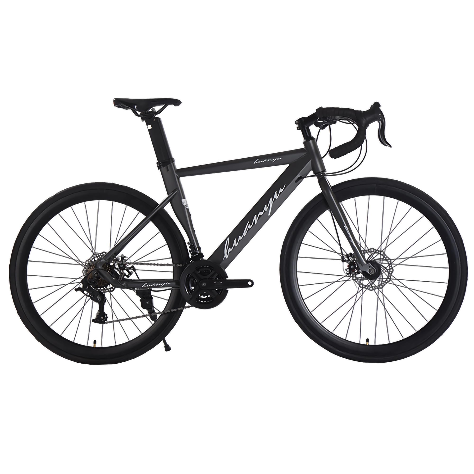 Amazon | 初心者向けロードバイク STIレバー付き road bike 16段変速 