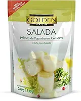 Palmito de pupunha em conserva Golden Palm Salada sachê 200g