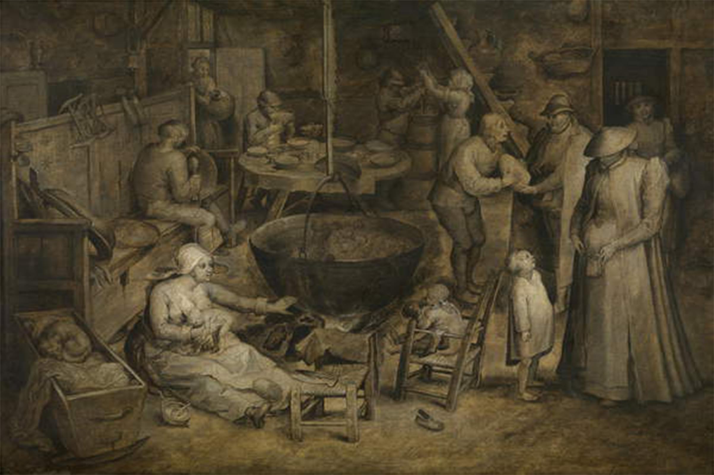 Art Murale Impression Jan l'Ancien Brueghel Grand Tableau pour Habiller un Mur Vide