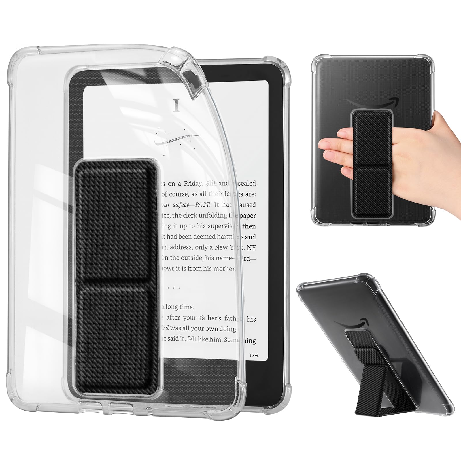 iDLEHANDS Clear Case for 7" Kindle Paperwhite 12th Gen &amp; Kindle Colorsoft