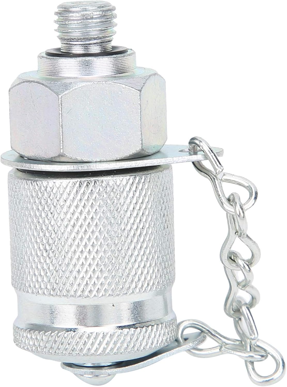Thread Test Connector, 5Pcs Hydraulic Testing Adapter, Thread Test Coupling Connectors, Pressure Measuring, Automotive Fuel Pressure Testers (M8*1)