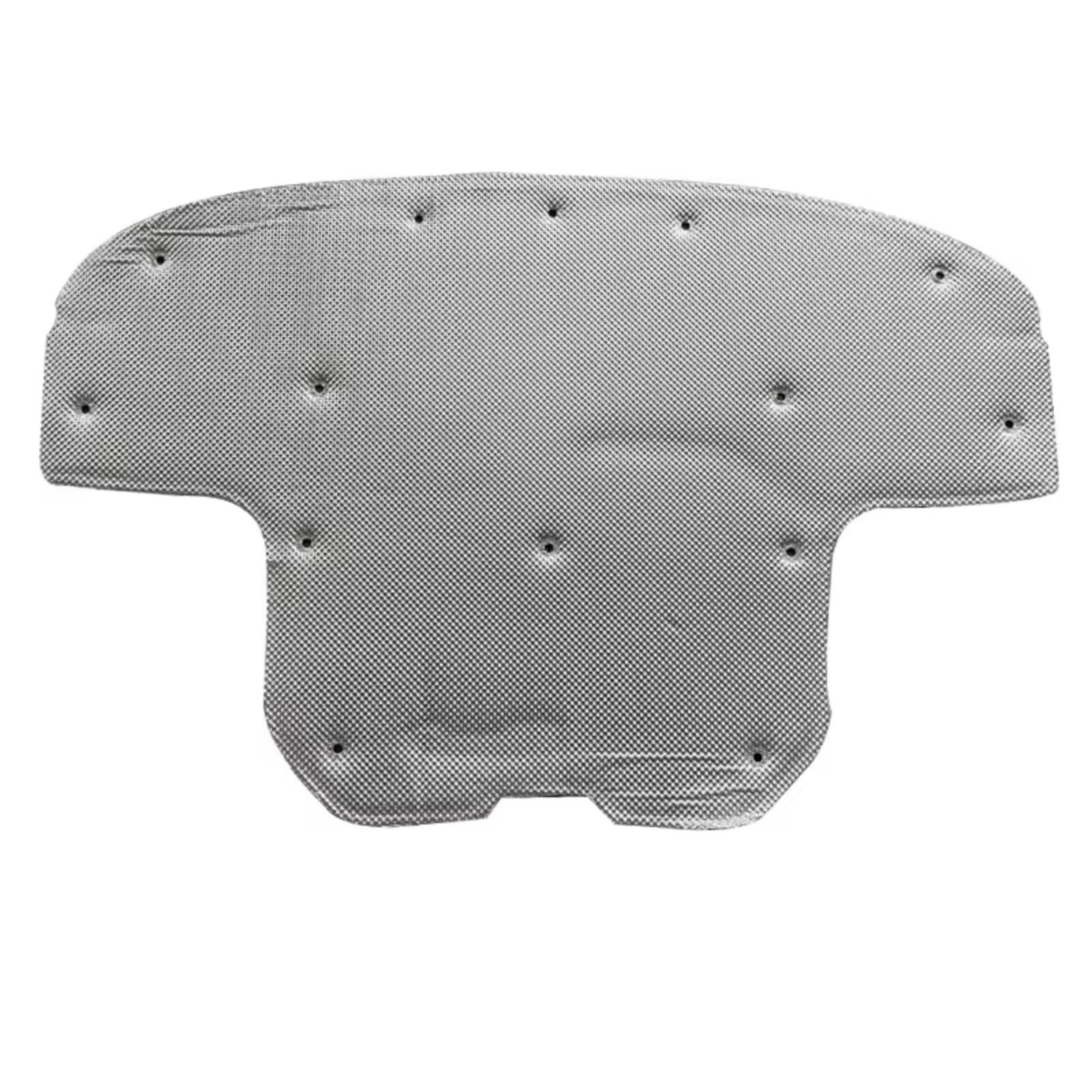 Cewsuio Silver Sound Bonnet Insulation​ Car Front Hood Engine Sound Insulation Cotton Soundproof Cover Thermal Accessorie Compatible With Benz For Glc X254 C254 2023 2024 2025(Silver)