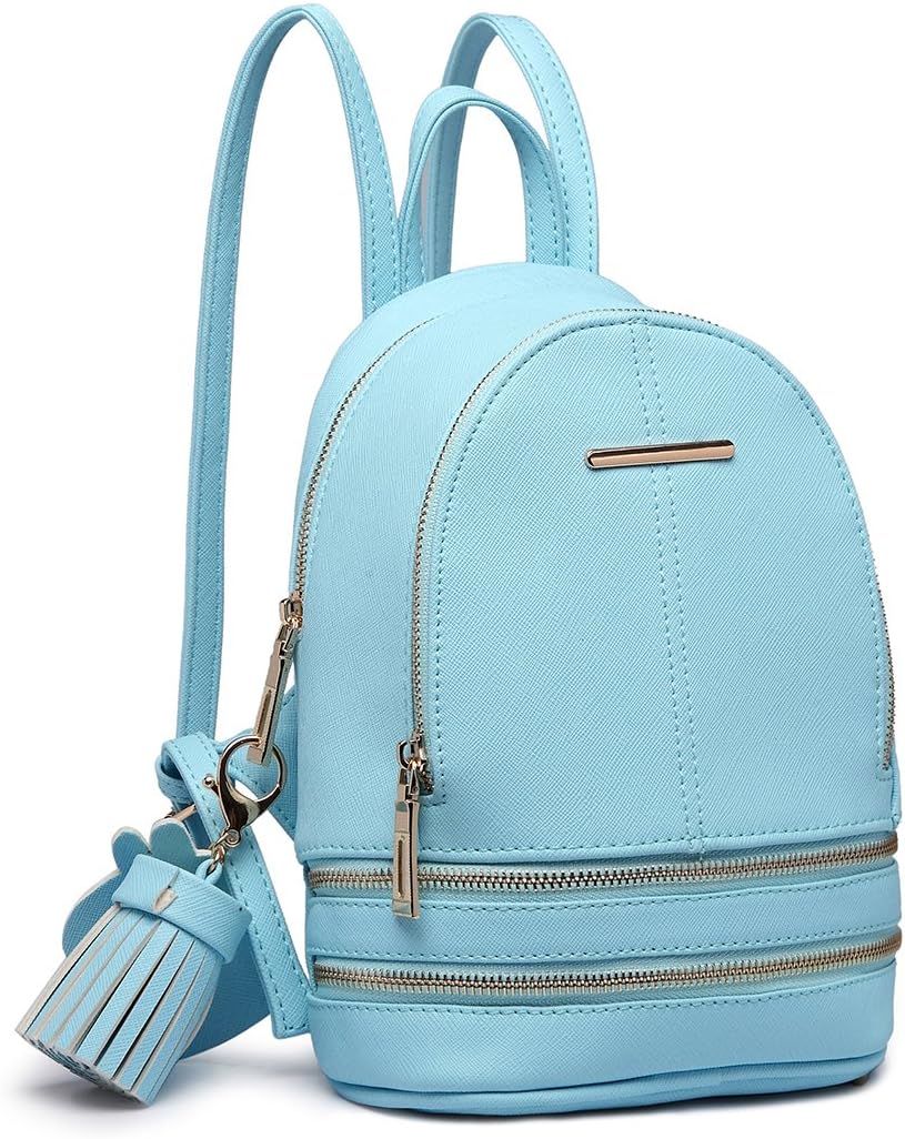 MISS LULUWomen's Satchels, Blue, Small